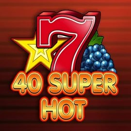 40 Super Hot slot visual from Amusnet Interactive available on bet-alice.eu