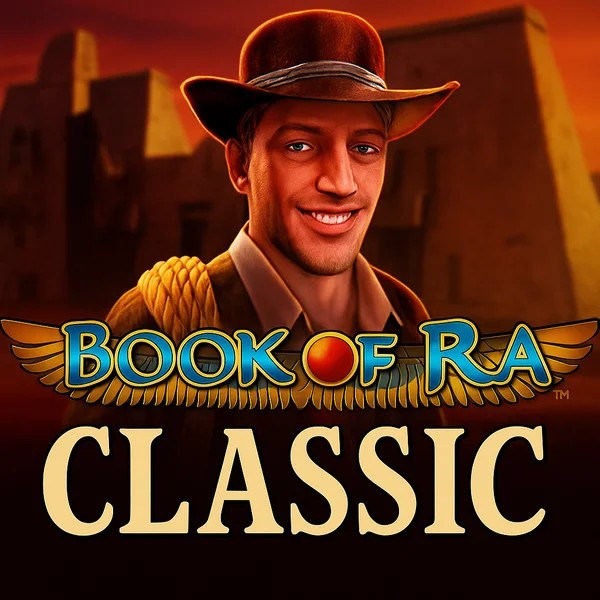 Slots logo of Book of Ra Classic from Novomatic at Betalice Casino
