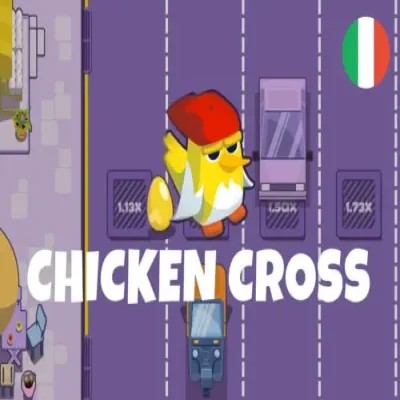 Chicken Cross slot icon by Upgaming, available at Betalice Casino