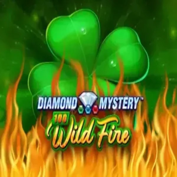 Diamond Mystery 100 Wild Fire slot logo by Greentube at Betalice Casino