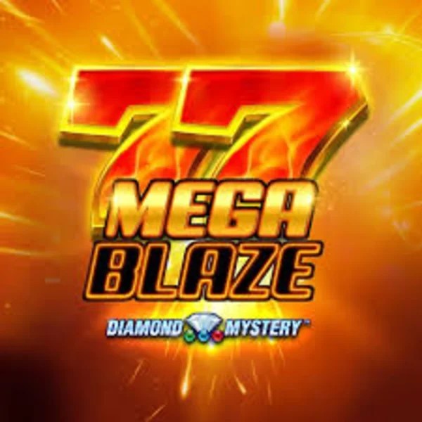 Diamond Mystery Mega Blaze slot logo by Greentube at Betalice Casino