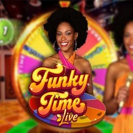 Funky Time logo by Evolution Betalice Casino