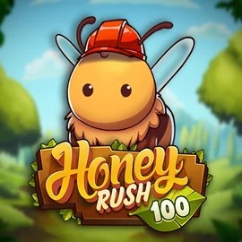 Honey Rush 100 slot visual from Play'n GO available on bet-alice.eu