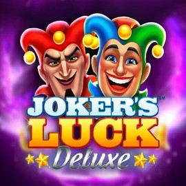 Jokers Luck Deluxe slot logo by Skywind Group at Betalice Casino