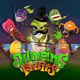 Jumping Fruits slot icon by Wazdan, available at Betalice Casino