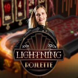 Lightning Roulette slot visual from Evolution available on bet-alice.eu