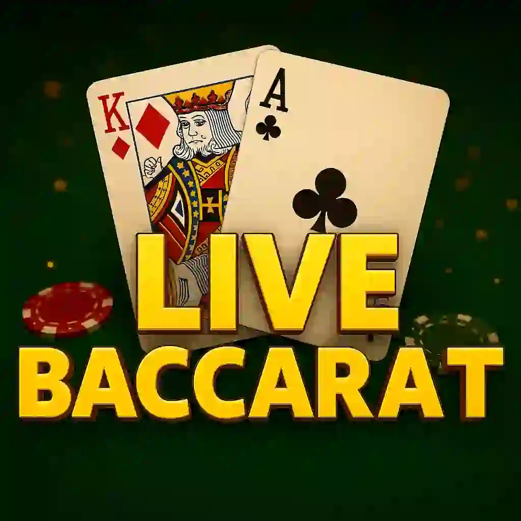 Live Baccarat by Evolution, showcased at bet-alice.eu – game logo