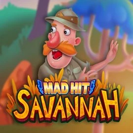 Mad Hit Savannah game by RubyPlay – logo hosted on Betalice Casino