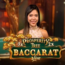Official Live Casino logo: Prosperity Tree Baccarat by Evolution at Betalice Casino