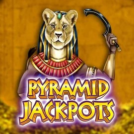 Pyramid Jackpots slot logo by King Show Games at Betalice Casino