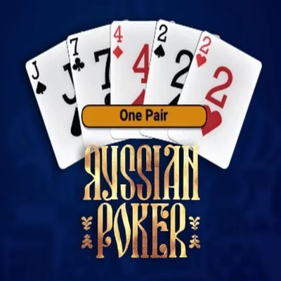 Russian Poker logo by OneTouch Games Betalice Casino