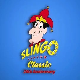 Slingo Classic 20th Anniversary logo by Slingo Betalice Casino