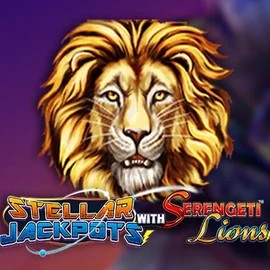 Stellar Jackpots with Serengeti Lions logo – Jackpots by Lightning Box Game at Betalice Casino