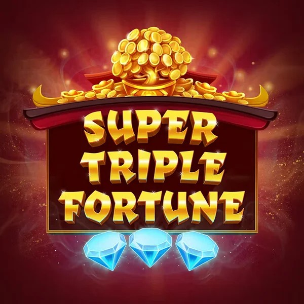 Super Triple Fortune slot visual from Greentube available on bet-alice.eu