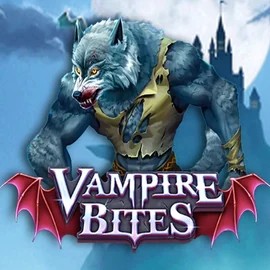 Vampire Bites slot logo by Amusnet Interactive at Betalice Casino